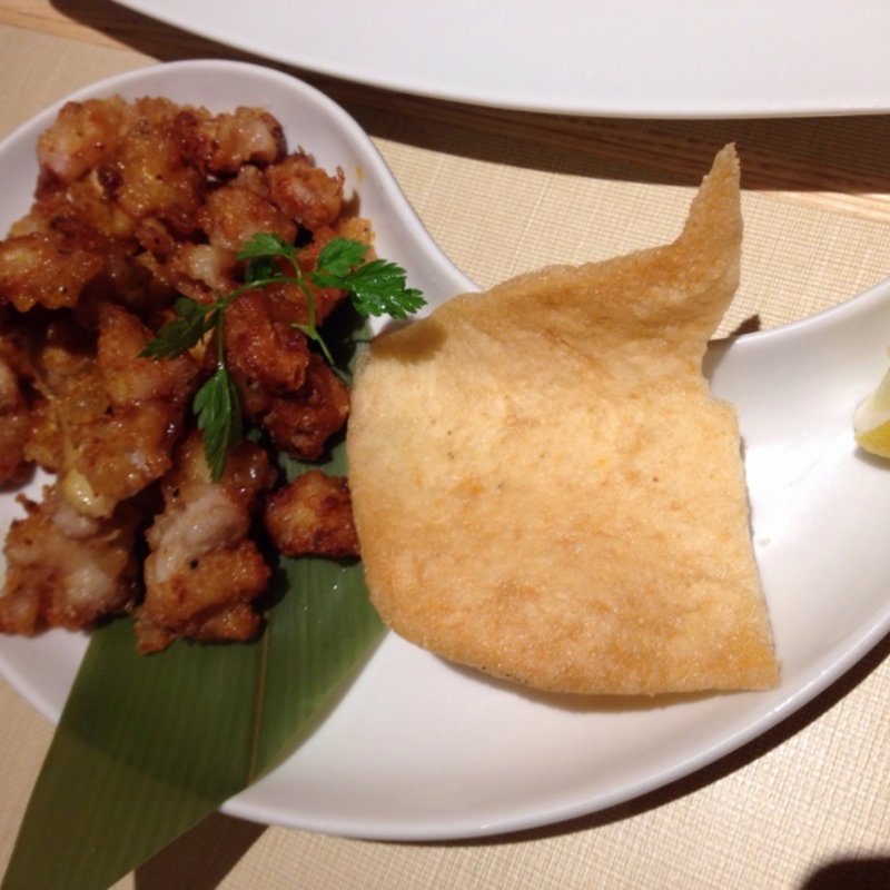 鶏なんこつのスパイシー揚げ(ウメ子の家 品川駅前店 )
