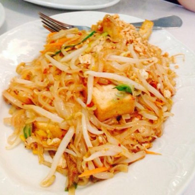 Pad Thai with tofu(To Thai For)