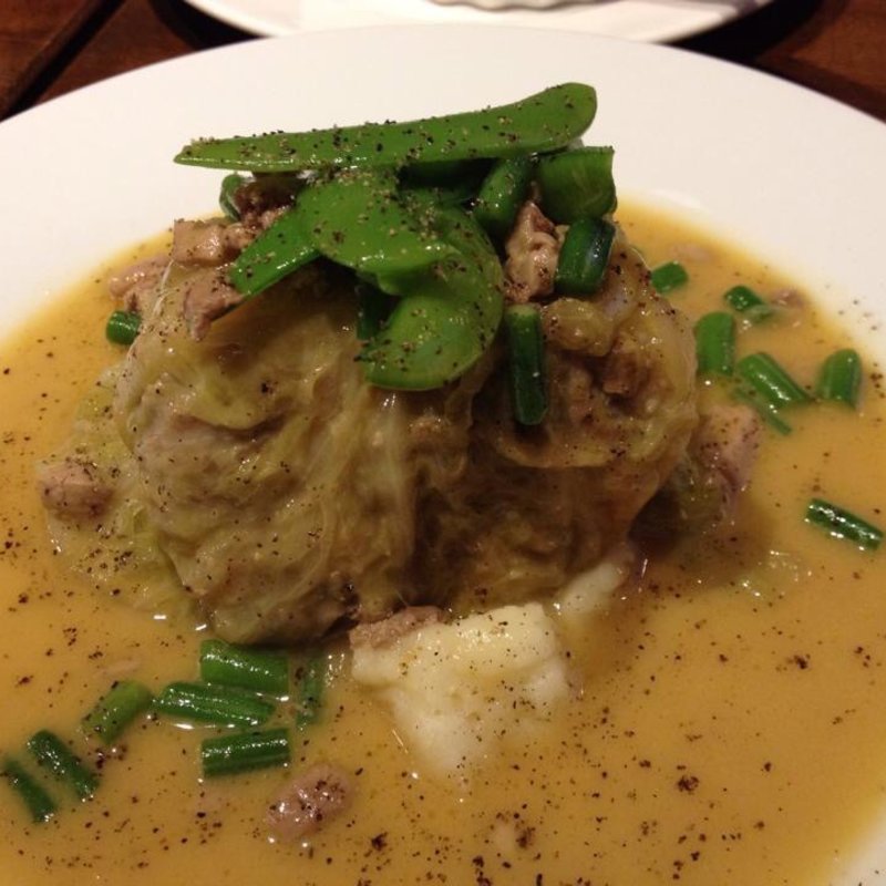 豚と鴨と羊のロールキャベツ(ビストロ ティアボ)