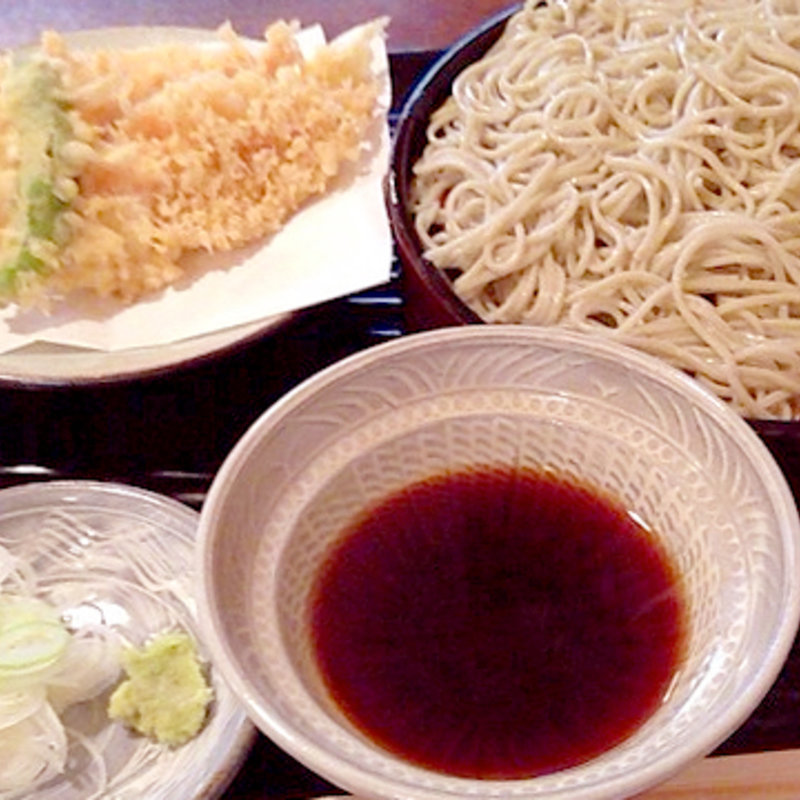 天ざる(並木藪蕎麦)