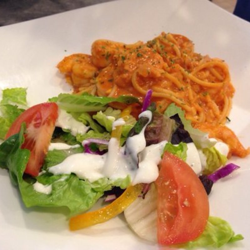 Garlic Shrimp Pasta(Aloha Kitchen)