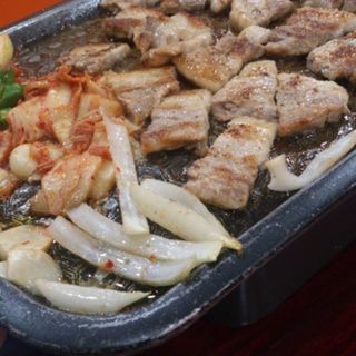 サムギョプサル定食(韓国料理 故郷 （フルサト）)