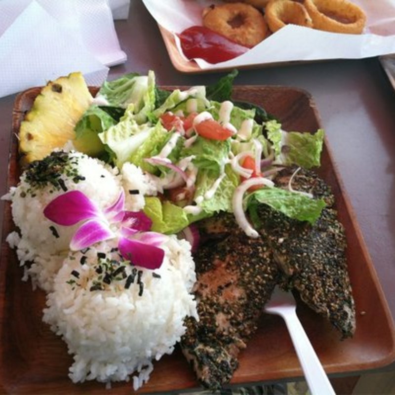 Ahi tuna(Barefoot Beach Cafe)