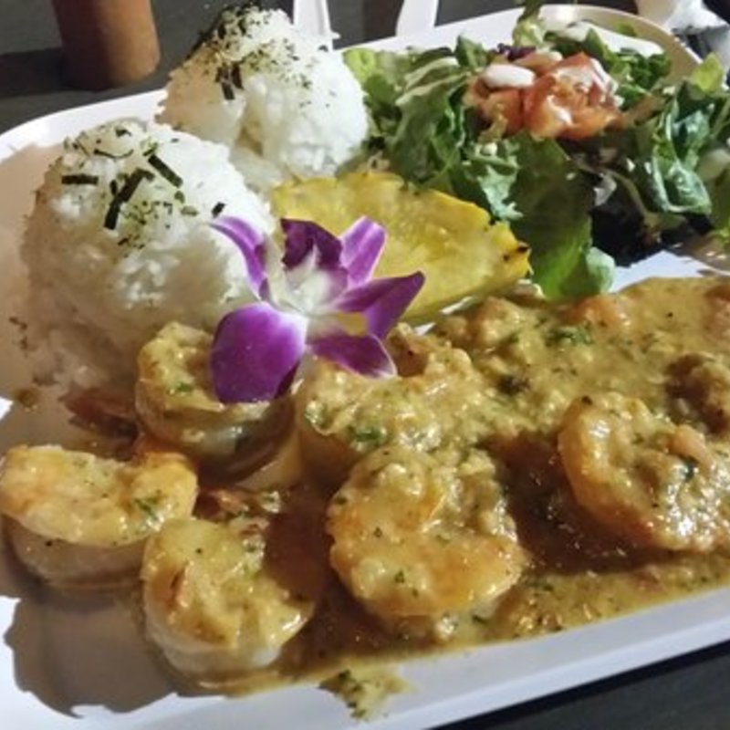 Garlic shrimp(Barefoot Beach Cafe)