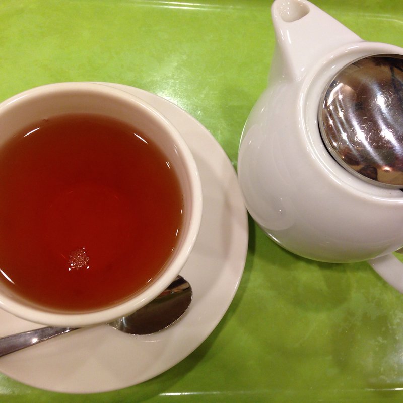 ホットティー ブルーベリー(ベーカリー＆カフェ ル・パセリ)