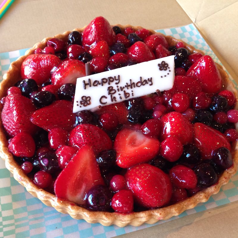 赤いフルーツタルト(キルフェボン代官山店)