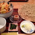 野菜かき揚げ丼&セイロ