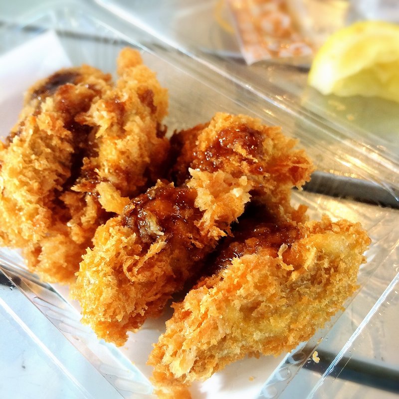 まぐろカツ(三崎漁港 朝市)