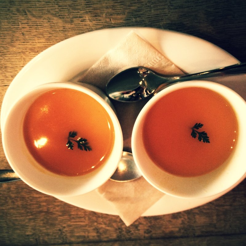 杏仁豆腐(paper wall cafe エキュート立川店)