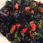 Squid ink Risotto