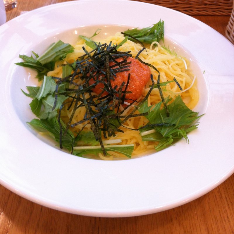 明太子の冷製パスタ(ハートブレッドアンティーク 一宮店)