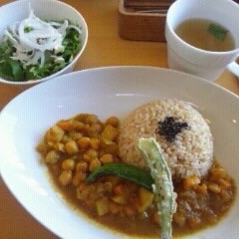 ひよこ豆のベジカレー(なぎさWARMS)