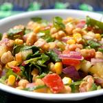 “Kabuli Chana” Chickpeas Salad(Rasoi Indian Restaurant)