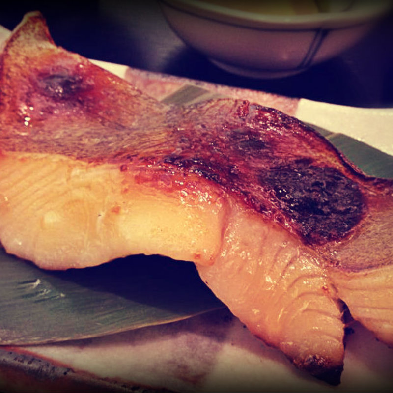 ぎんだら定食(魚介みりん粕漬 鈴波 エスカ店)