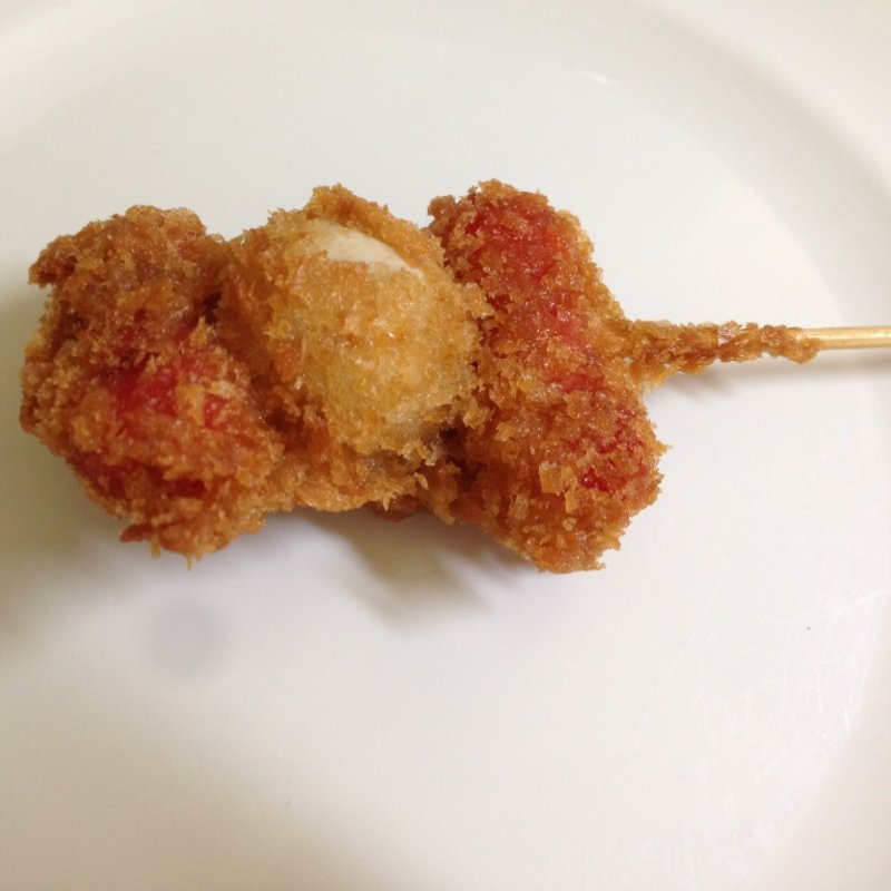 うずら卵とウインナー(マルセイ精肉店 )