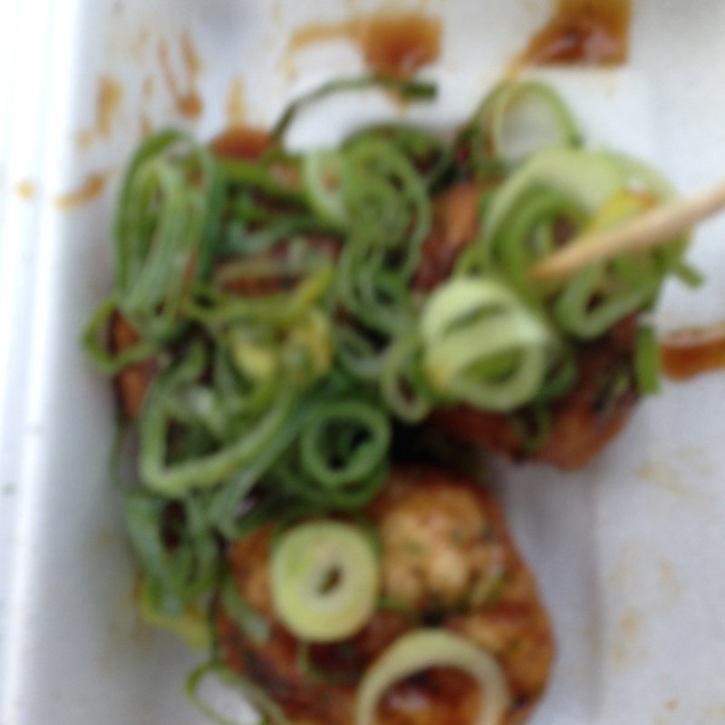 たこ焼き　ソース味　ねぎトッピング(たこ焼十兵衛 東三国駅前北店 )