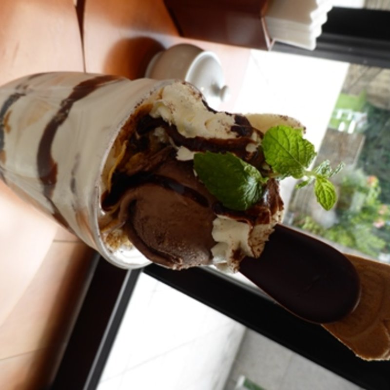 チョコレートパフェ(北菓楼 砂川本店)