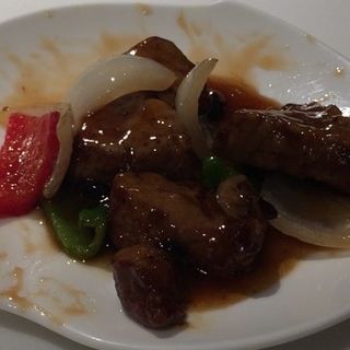 牛ヒレの炒め物(中国料理「桃李」 ホテル日航大阪)