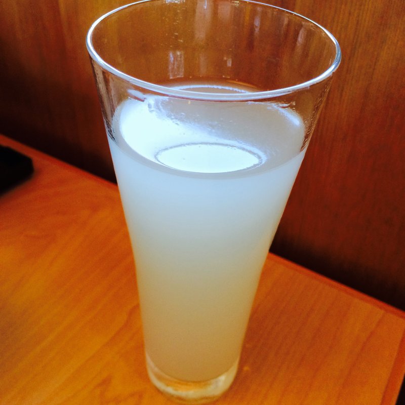 馬路村のゆずジュース(うなぎの齋藤)