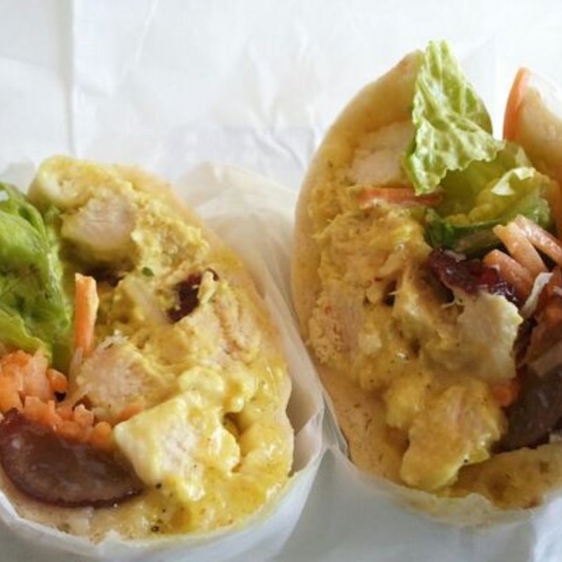 Curried Chicken Wrap(Aloha Salads)