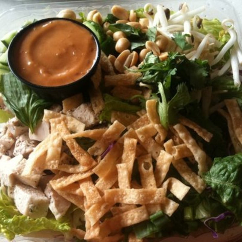 Chicken Peanut Satay Salad(Aloha Salads)