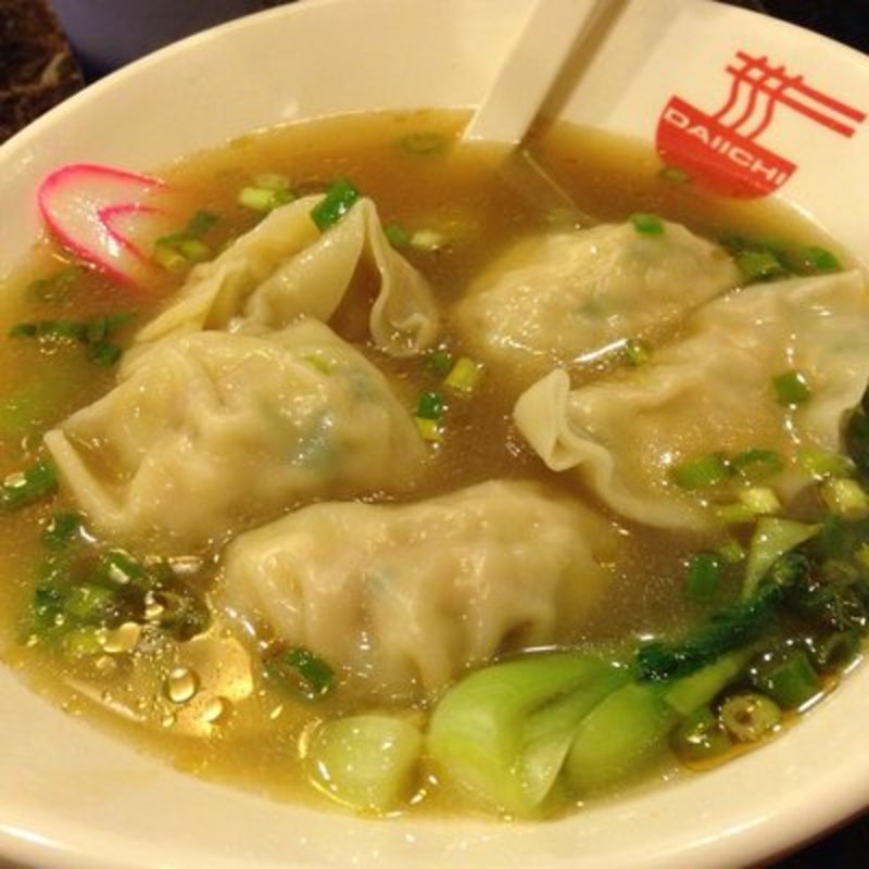 Won ton soup(Daiichi Ramen)
