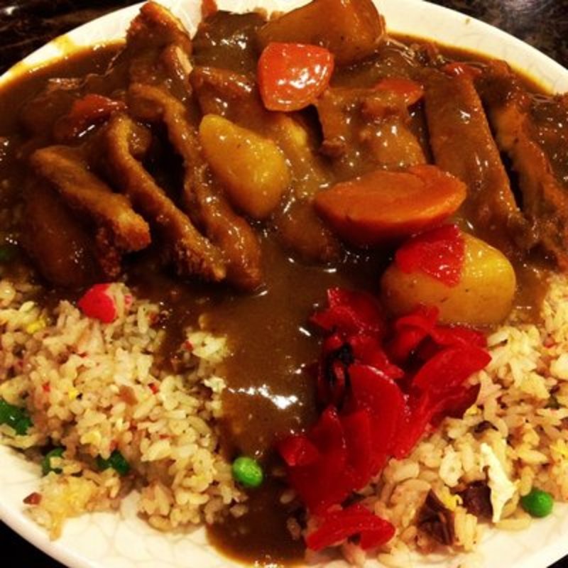 Chicken Katsu Curry Fried Rice(Daiichi Ramen)