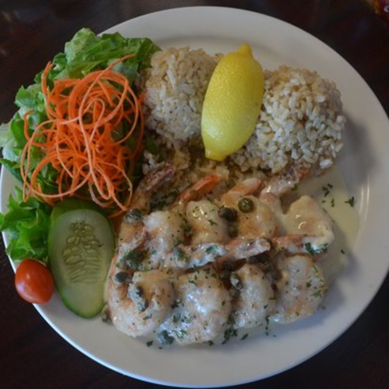 Shrimp Scampi Plate(En Fuego Grill )