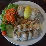 Shrimp Scampi Plate