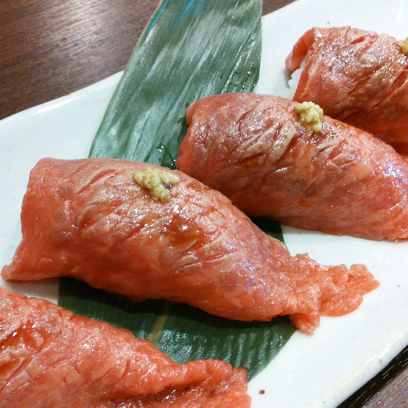 和牛の握り(やきにく 穏和 )