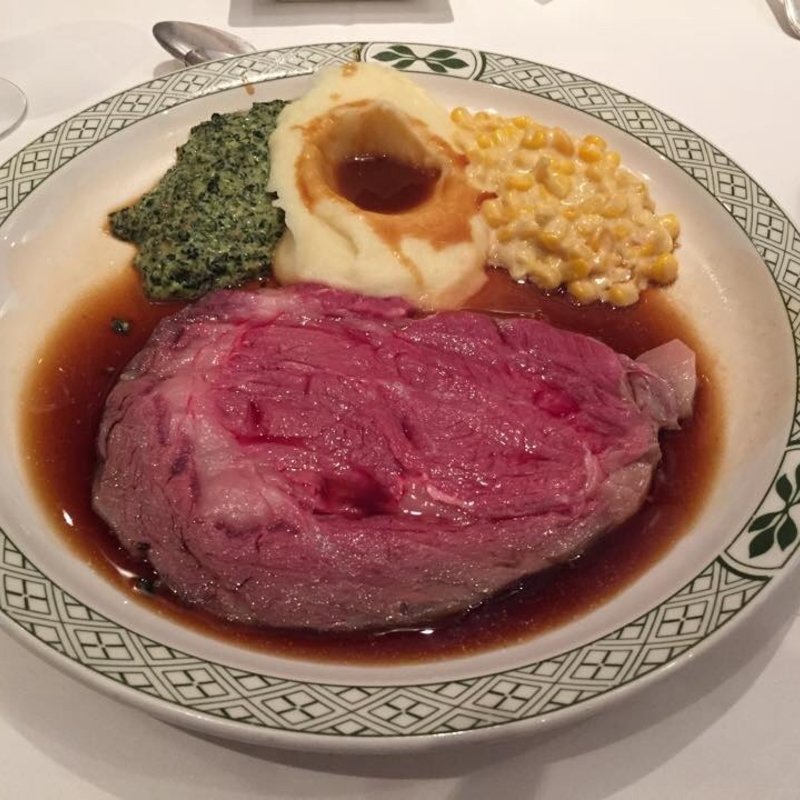 プライムリブプレート(ロウリーズ・ザ・プライムリブ 大阪 （Lawry’s　The Prime Rib，Osaka）)