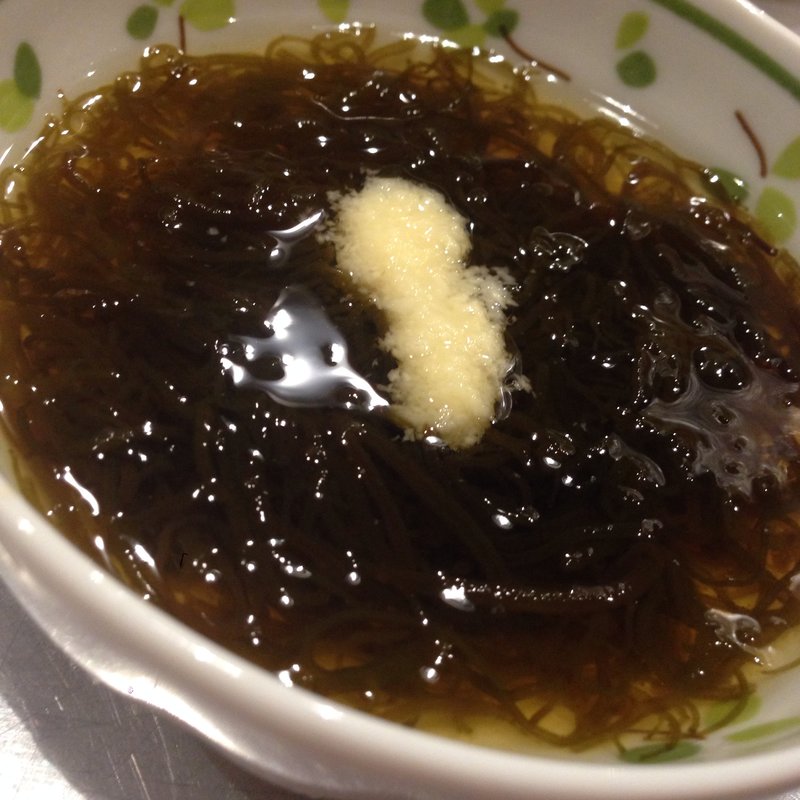 もずく(もつ焼きばん 中目黒本店)