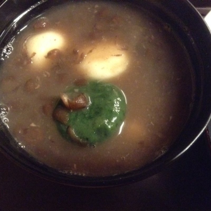 白玉ぜんざい(梅園　河原町店)