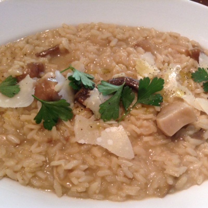 リゾットポルチーニ(トラットリア セッテ ハイアット リージェンシー 京都 （trattoria sette）)