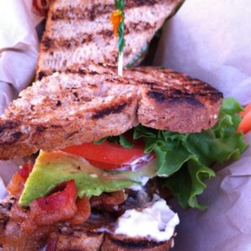 BLT & avocado sandwich