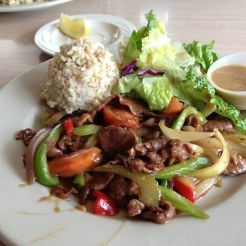 Chopped steak (Hapa Grill)