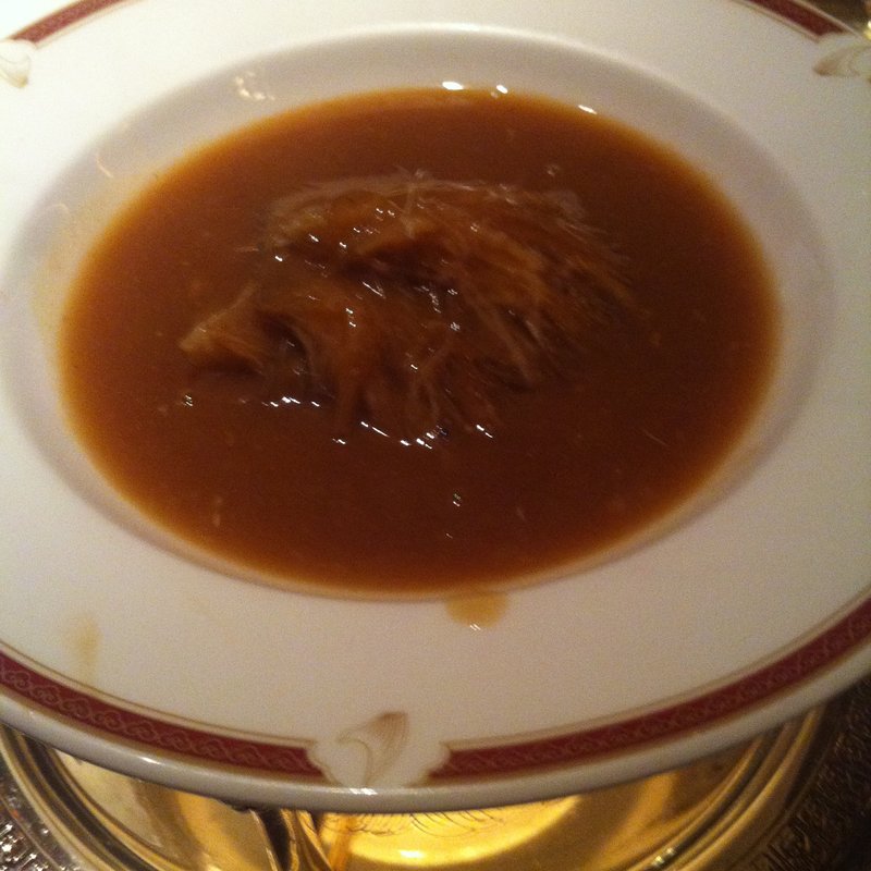 フカヒレ姿煮(筑紫楼銀座)