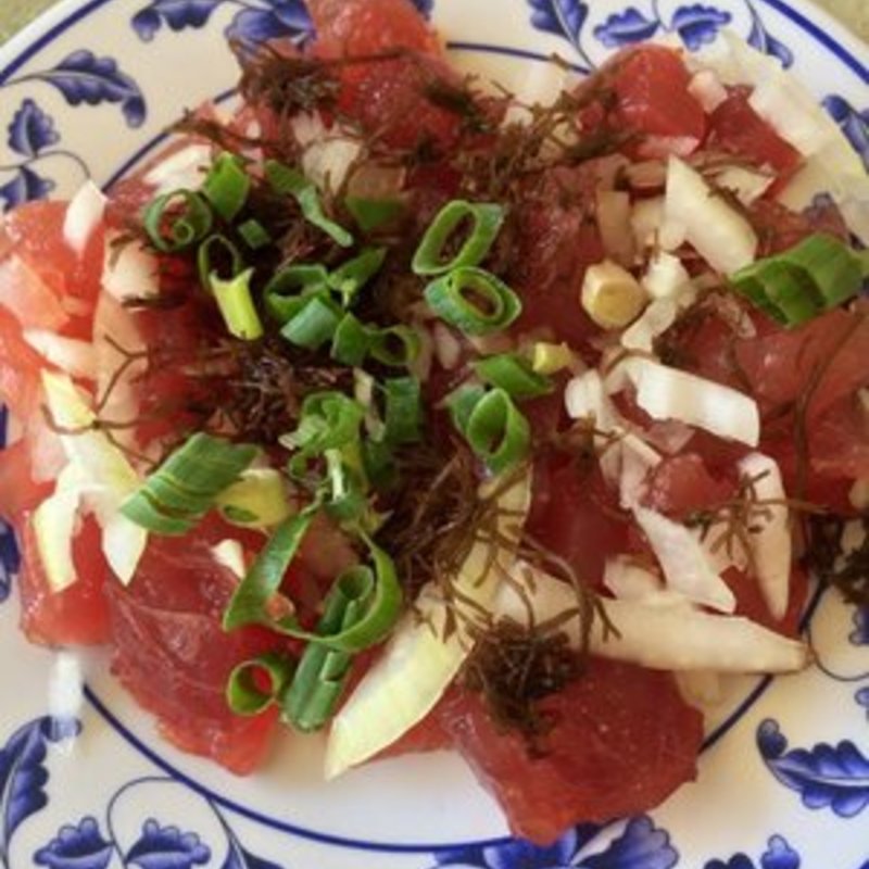 Ahi poke(Helena’s Hawaiian Food)