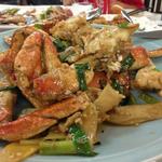 Dungeness Crab with Ginger and Onions(Ming’s Chinese Restaurant)