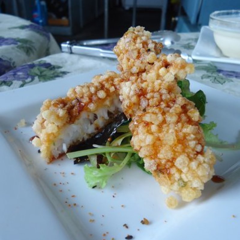 Crusted Opakapaka w/Ocean Salad(Kahai Street Kitchen)