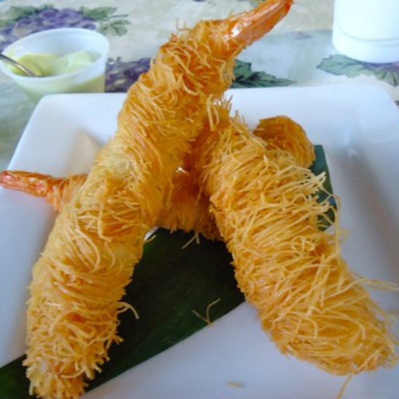 Kataifi-Wrapped Shrimp(Kahai Street Kitchen)