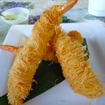 Kataifi-Wrapped Shrimp