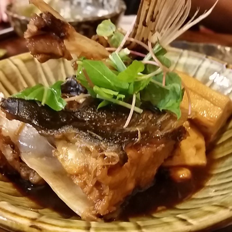 鯛の煮付け(なんば よっちょれ 庄屋はん)