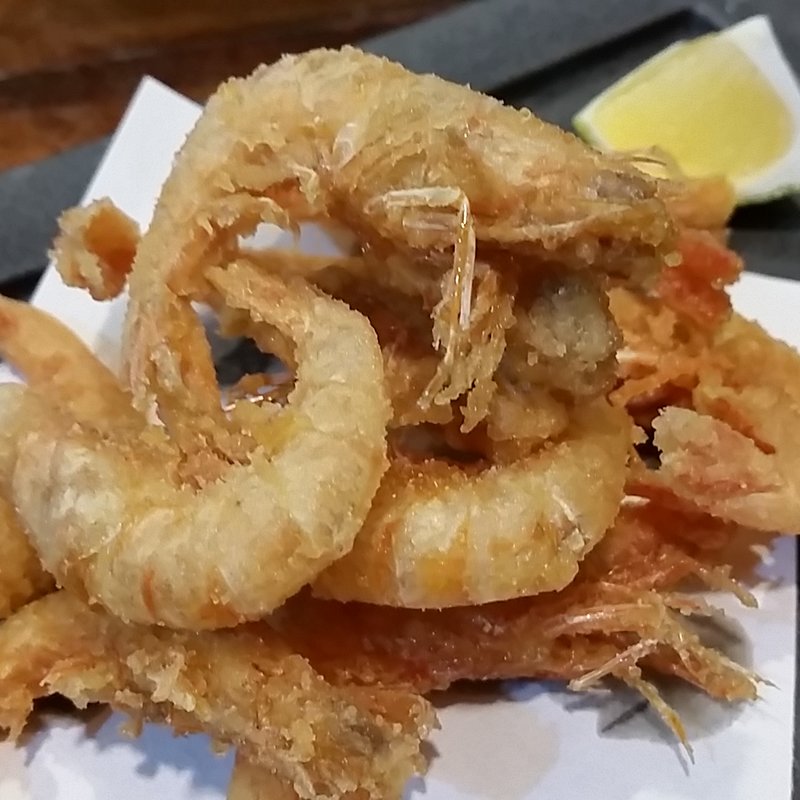 小エビ唐揚げ(なんば よっちょれ 庄屋はん)