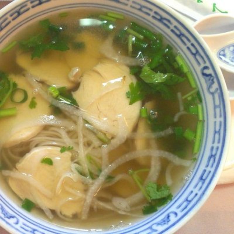Chicken pho(Green Papaya Bistro Vietnamase Cuisine)