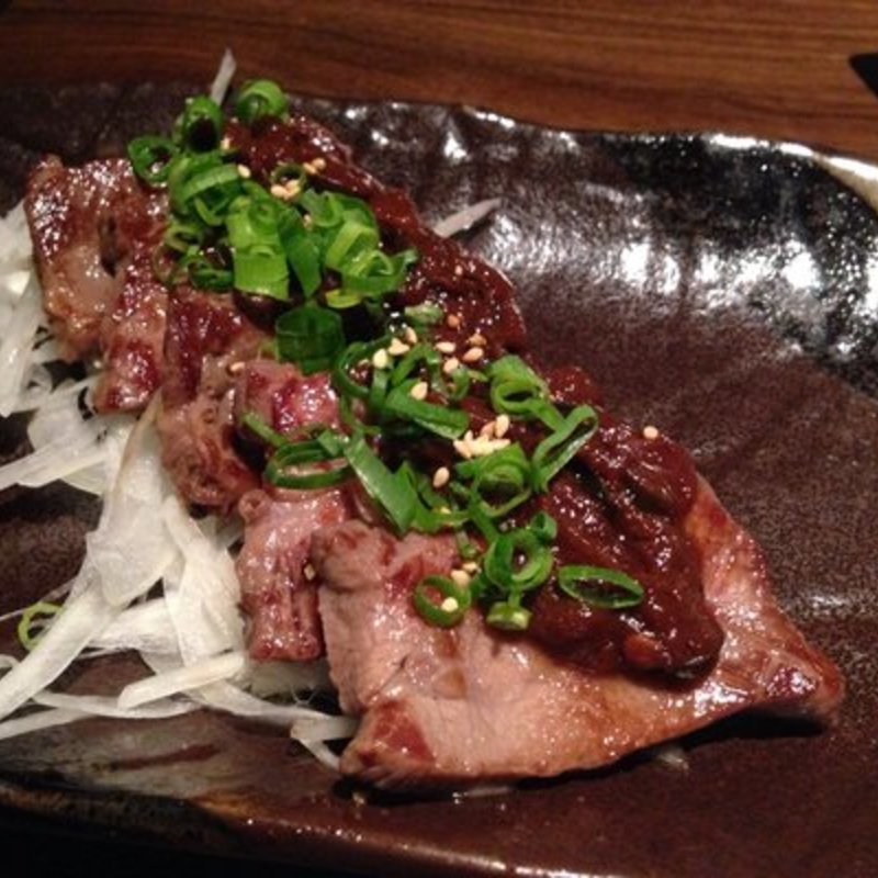 Beef tongue with miso sauce(Gazen)