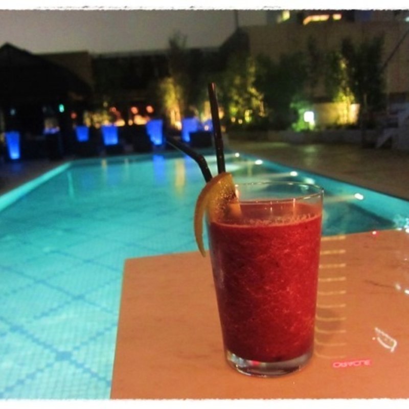 フレッシュフルーツスムージー(キウイ＆ブルーベリー）(LAGUNA TERRACE　STELLA （ラグナテラスステラ）)