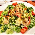 Baked Caesar salad