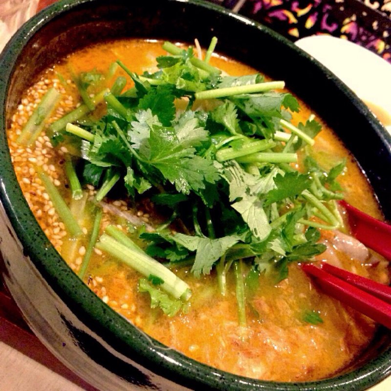 トムヤムクン麺(粥麺楽屋 喜々 （カユメンガクヤキキ）)