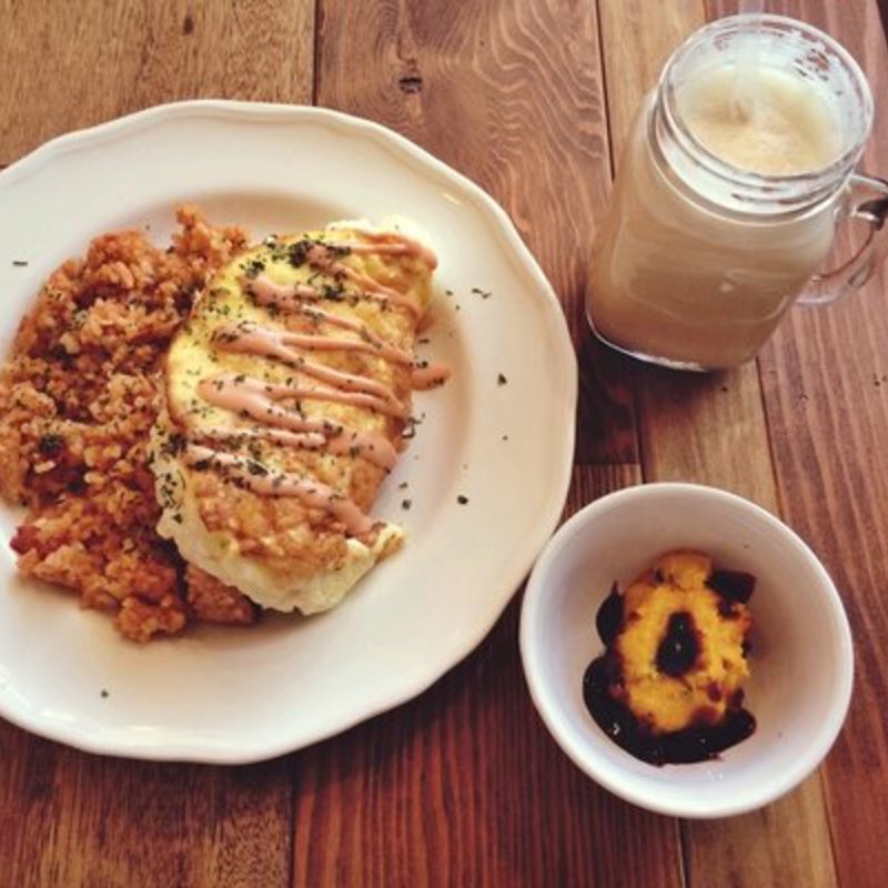 Soufflé omelette(Kaimana Farm Cafe)